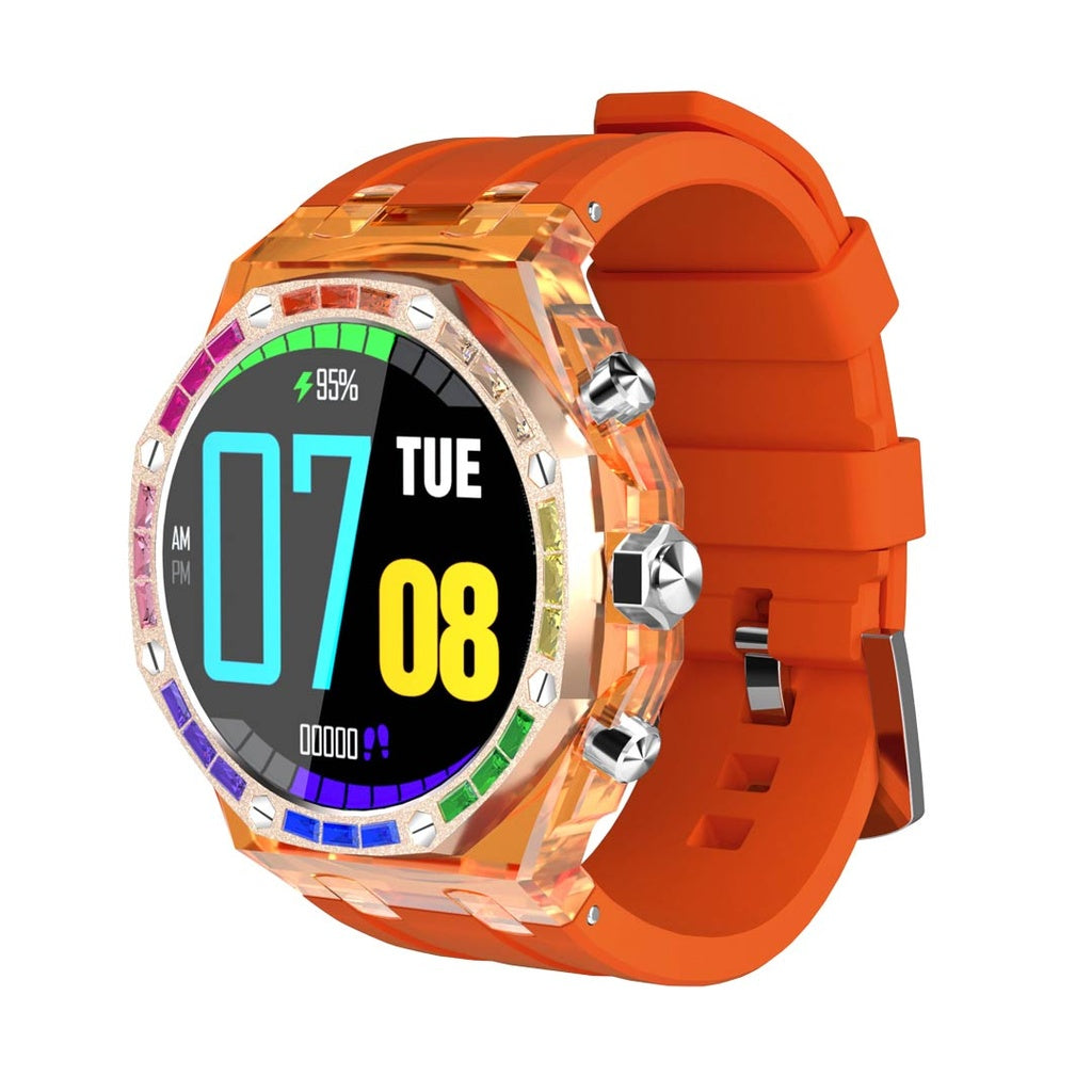Porodo Transparent Cristallo AP Smartwatch AMOLED Display