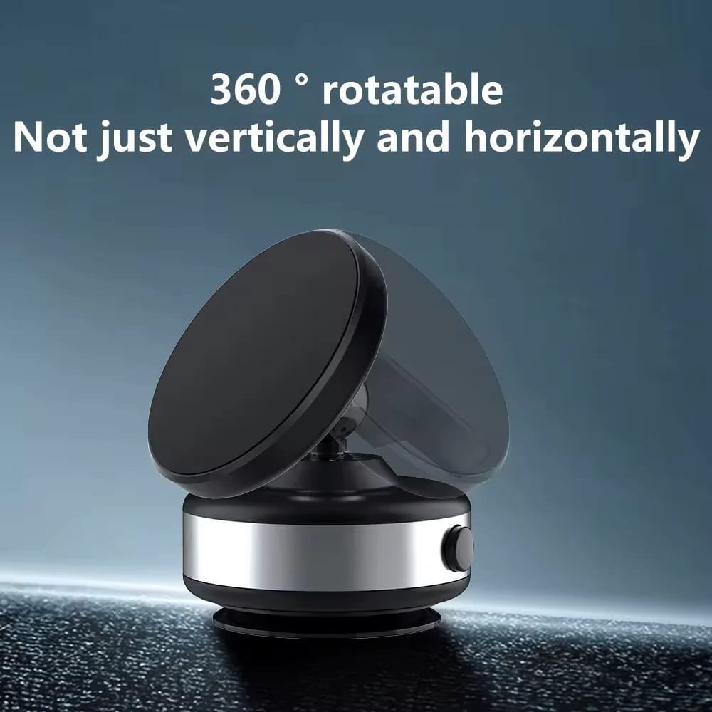 2in1 Magnetic Car Suction Phone Holder