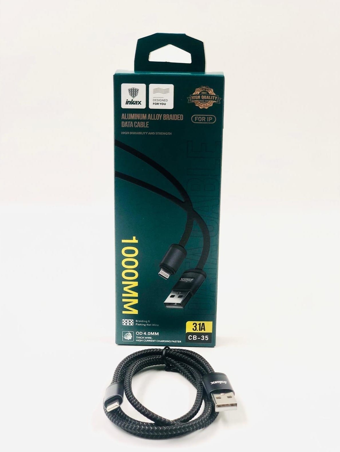 Inkax CB-35 USB to Lightning Cable