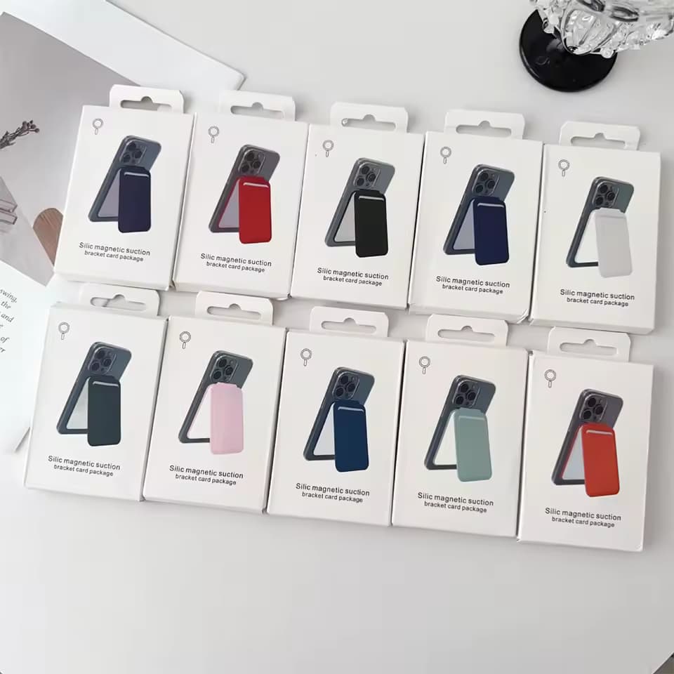 Foldable Magsafe Magnetic Card Holder