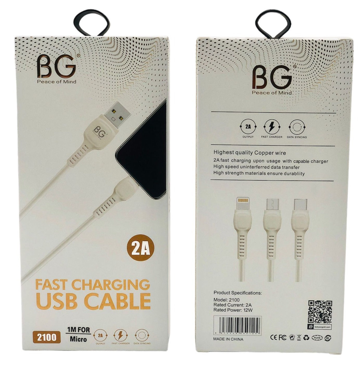 BG 2100 USB to Micro Cable