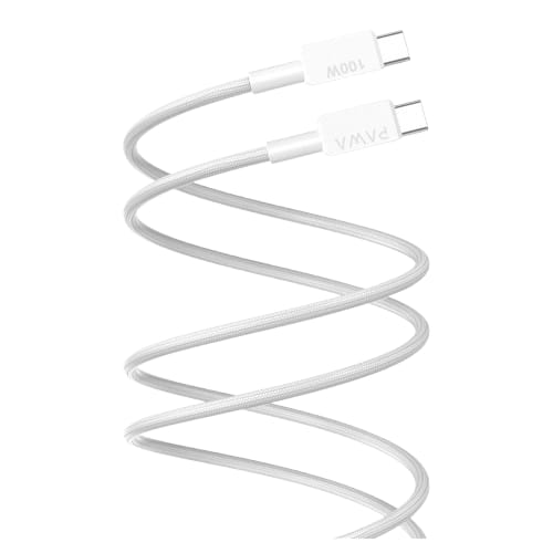 Pawa El-Claro Series Premium Braided 100W Cable USB C to USB C Cable 2M