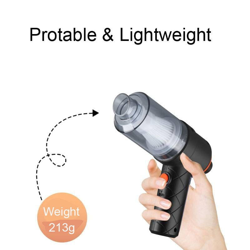 2in1 Portable Mini Home And Car Vacuum Cleaner YT-M2037