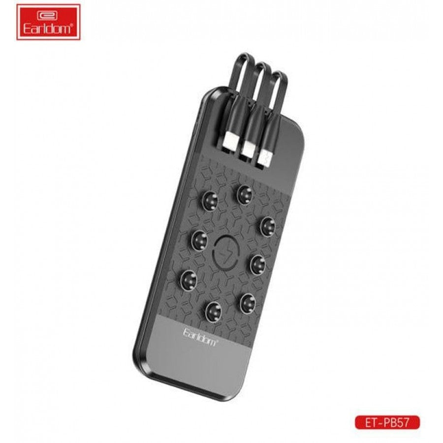 Earldom 5in1 Wireless 10000mah Pocket Power Bank PB57