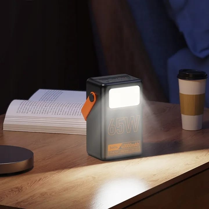 Hoco 65W 60000mAh Powermaster Power Bank 5 Port Output J110A