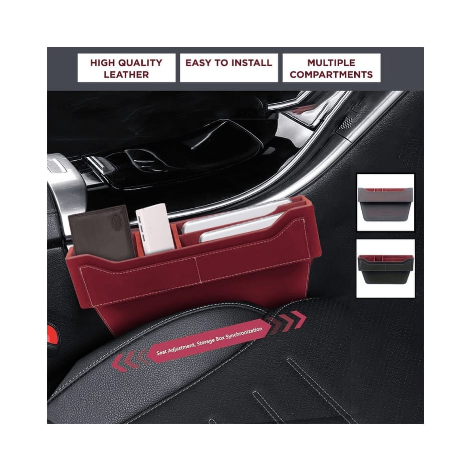 Zhuse Car Seat Seam Storage Box Large – Assorted Colors