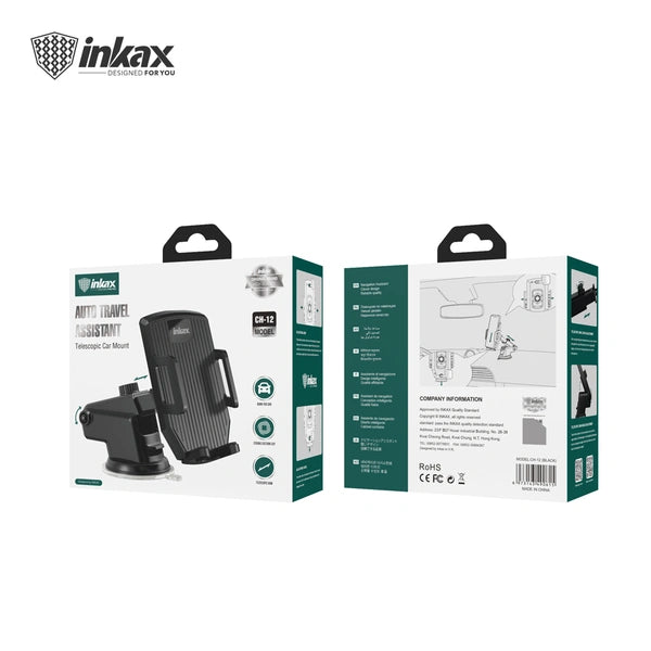 Inkax Phone holder Suction Cup For car