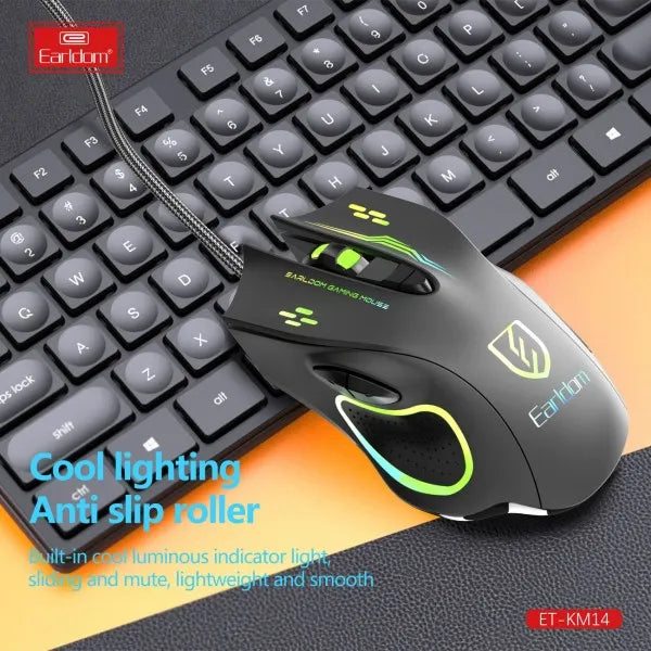 Earldom 6 Key RGB Gaming Mouse KM14