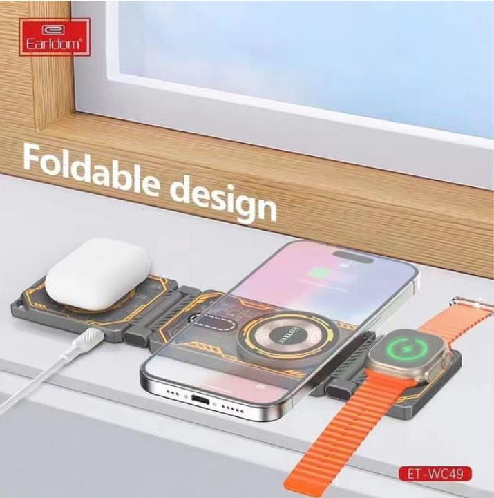 Earldom 15W 4in1 magnetic wireless charger ET-WC49