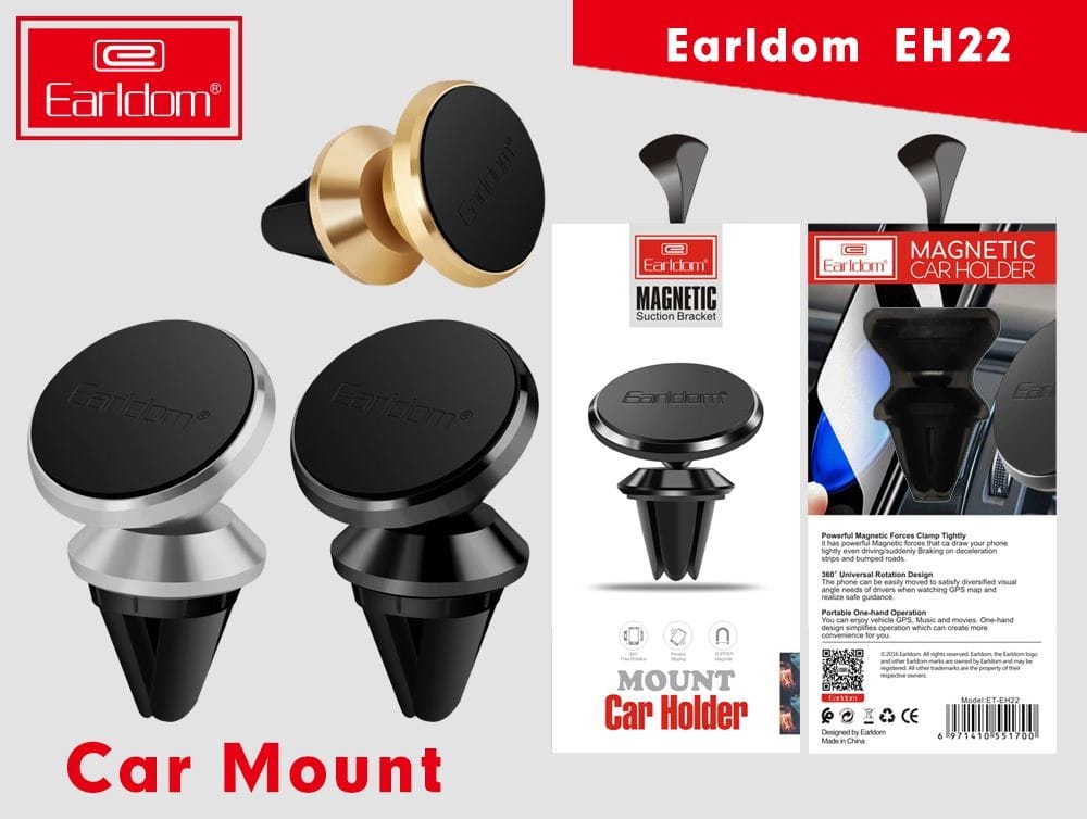 Earldom AC Magnetic Suction Bracket Car Holder EH22