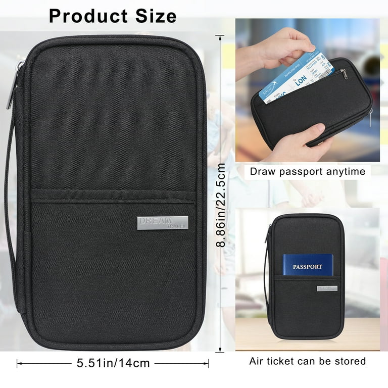 Travel Passport Wallet organizer bag