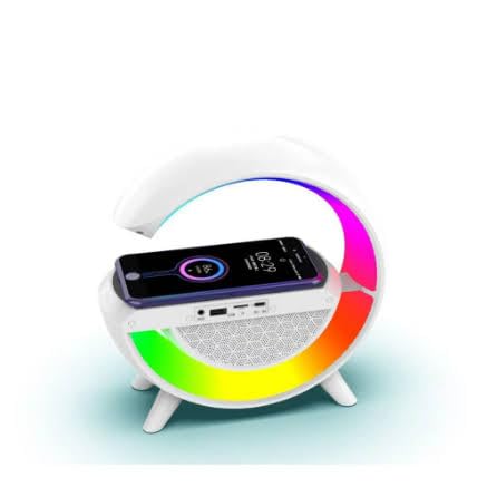 LED Wireless Charging Speaker (BT 2301) With RGB Lights