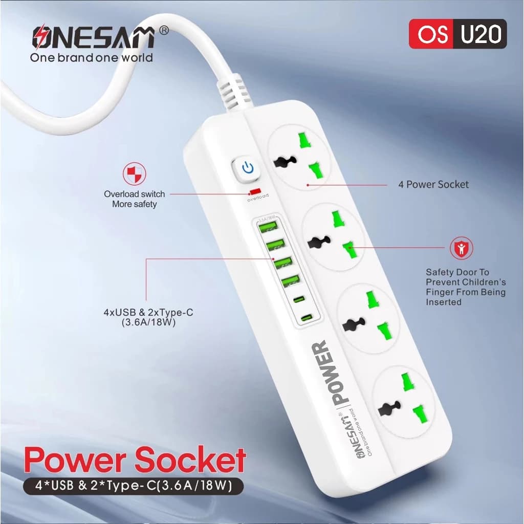 Onesam 3000W Power Extension OS-U20