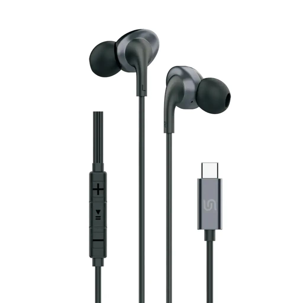 Porodo Soundtec Type C Stereo Earphones