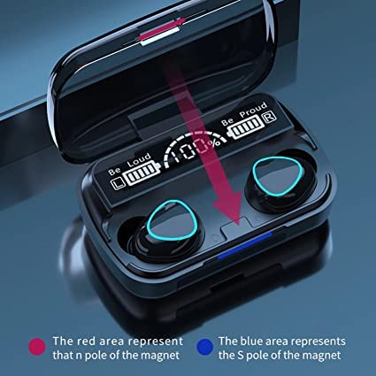 True Wireless Earbuds With LED Display M10