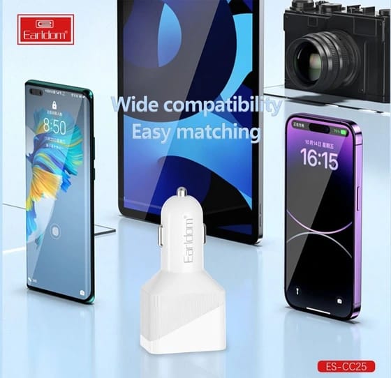 Earldom 20W Car Charger CC25