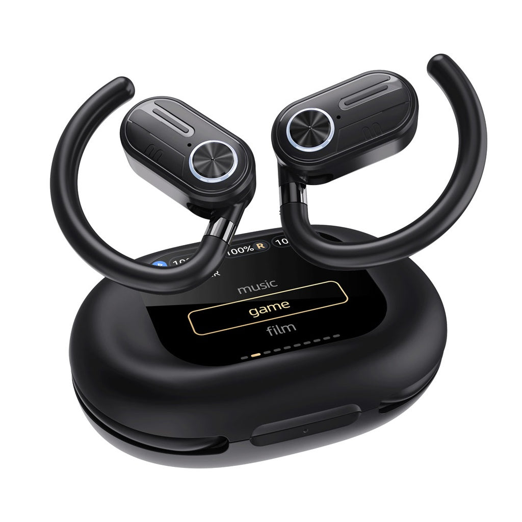 Powerology ENC TWS Air Conduction Earbuds with Display PW08