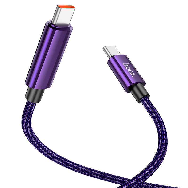 Hoco 100W Type-C to Type-C fast charging Cable U125