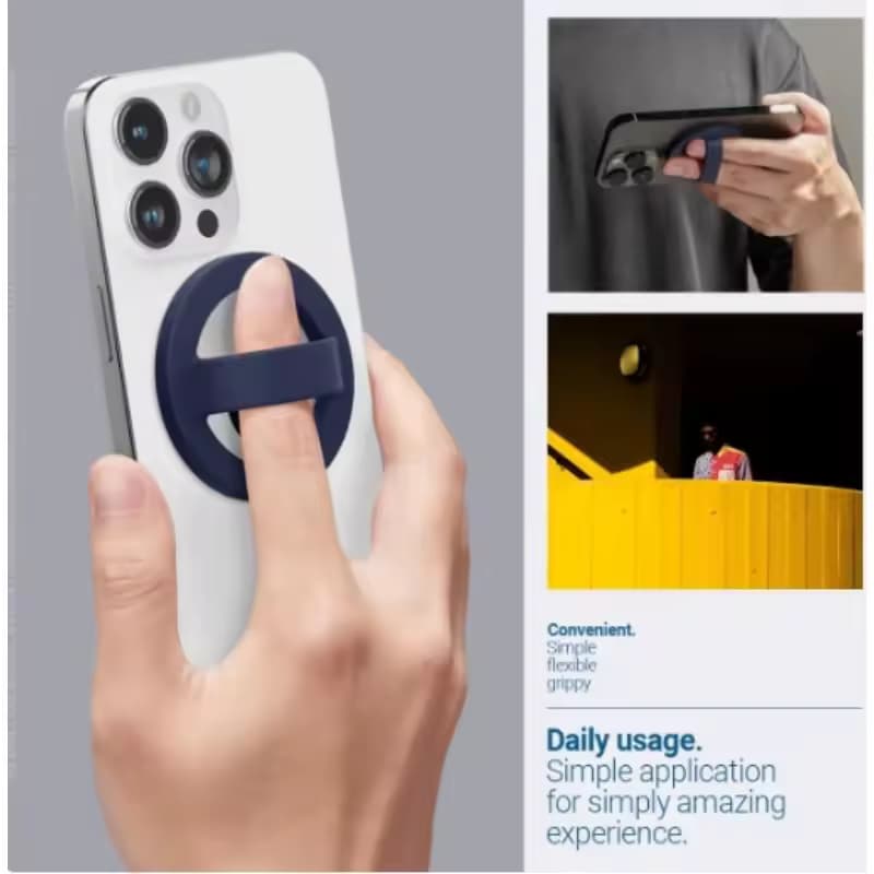 Magnetic Mobile Phone Silicone Ring Holder
