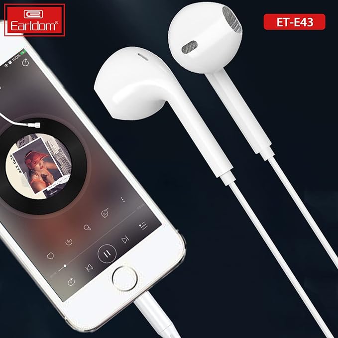 Earldom Wired Stereo Earphone ET-E43