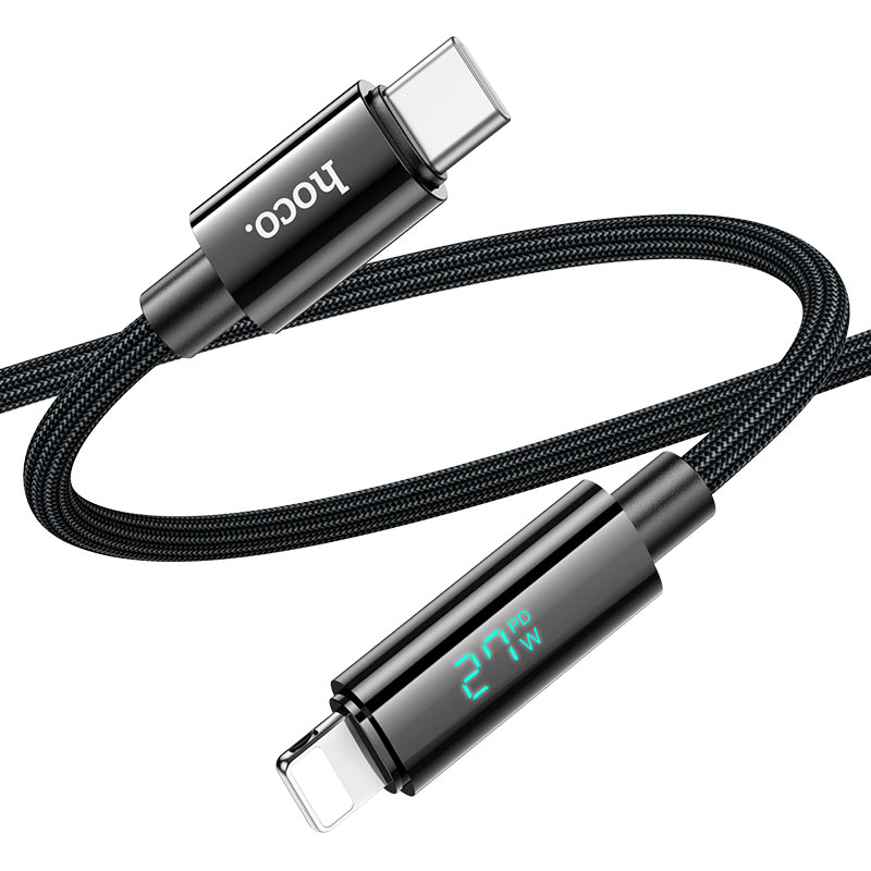 Hoco 27W Type-C to Lightning fast charging Cable U125