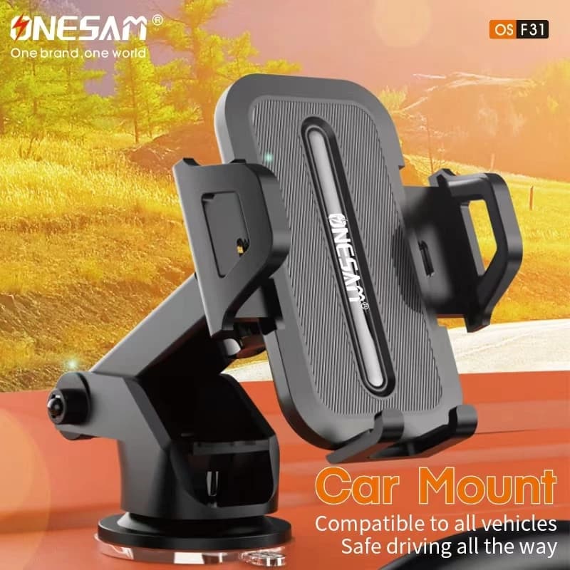 Onesam 360°Rotation Car Mount Phone Holder OS-F31