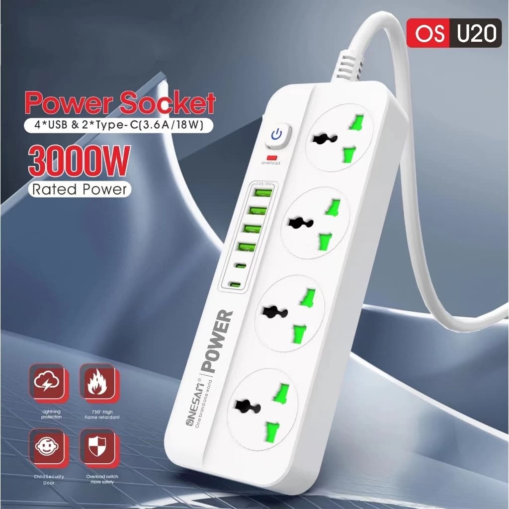 Onesam 3000W Power Extension OS-U20