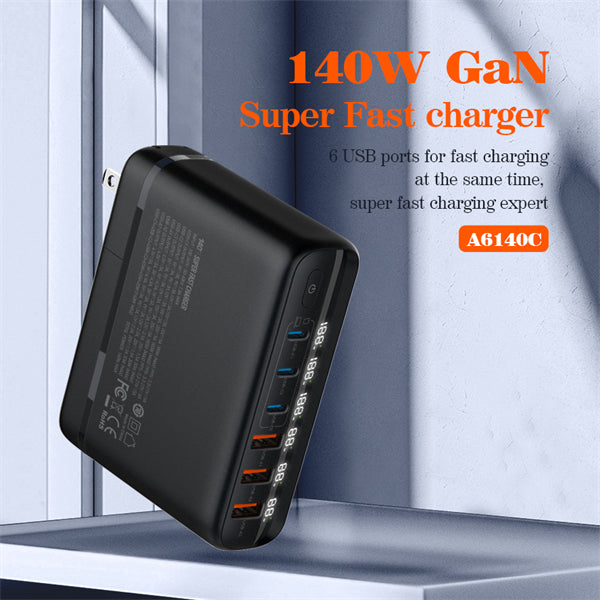 Ldnio 140W GaN Super Fast Desktop Charger A6140C