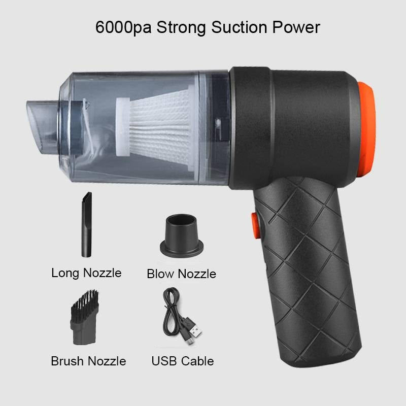 2in1 Portable Mini Home And Car Vacuum Cleaner YT-M2037