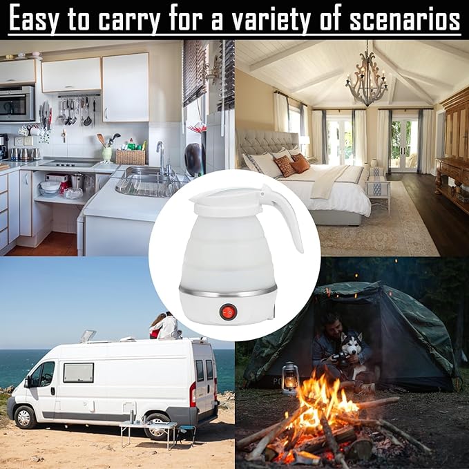 Travelling Folding Kettle 600ml