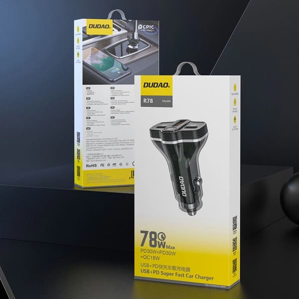 Dudao 78W Car Charger R78
