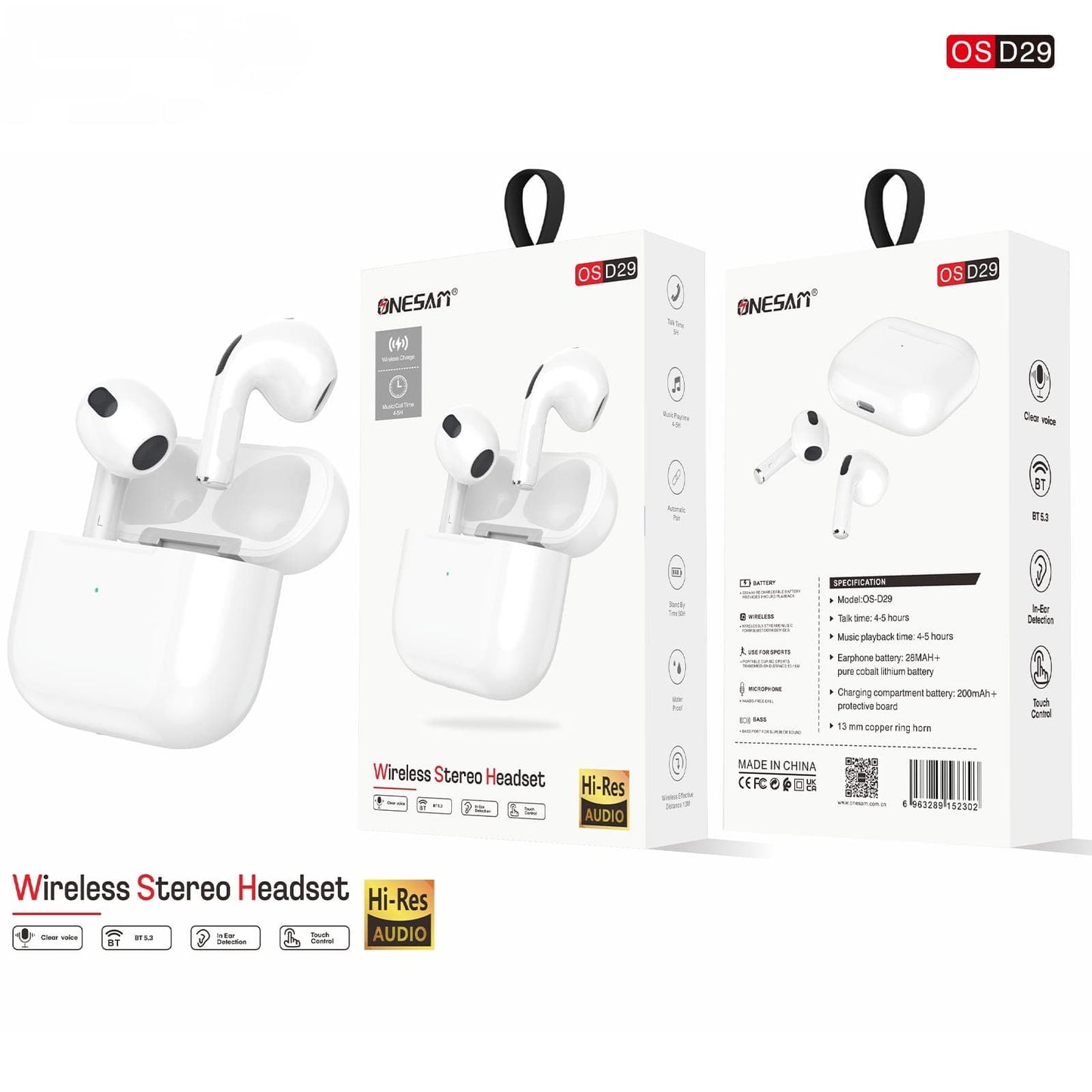Onesam Bluetooth Airpods D29