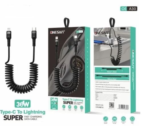 ONESAM 36W Lightning to Type-C Super Fast Charging Cable OS-A30