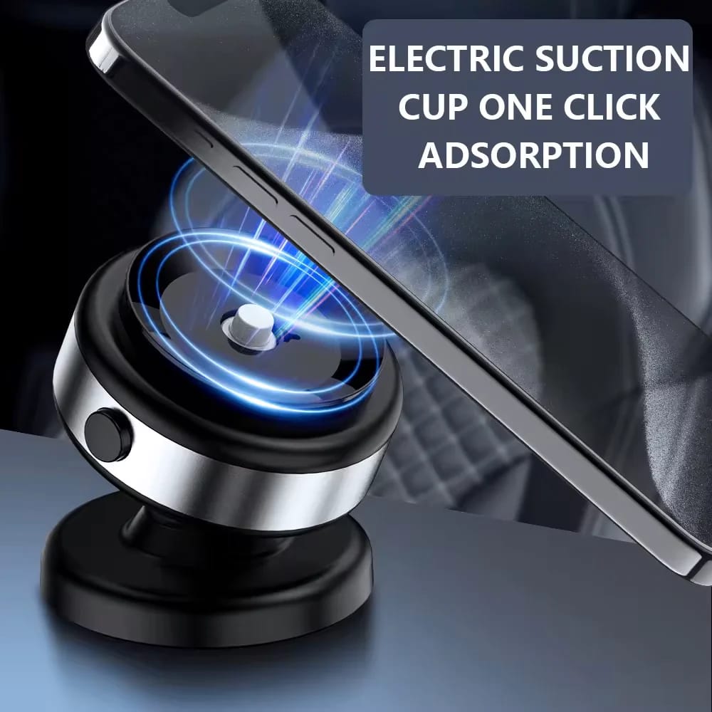 2in1 Magnetic Car Suction Phone Holder