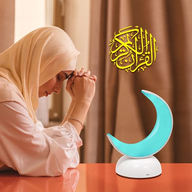 Equantu Colorful Moon Lamp Quran Speaker SQ-902