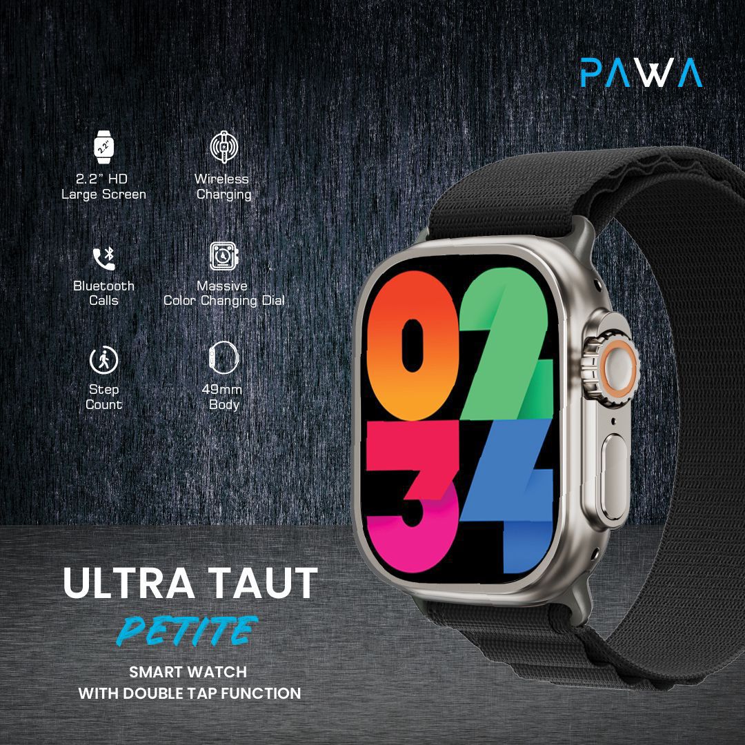 Pawa Ultra Taut Petite - Smart Watch - Titanium