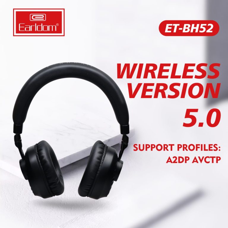 Earldom BH52 Music Wireless Headphone