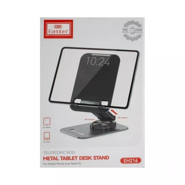 Earldom 360 Rotation Metal Tablet Desk Stand EH216