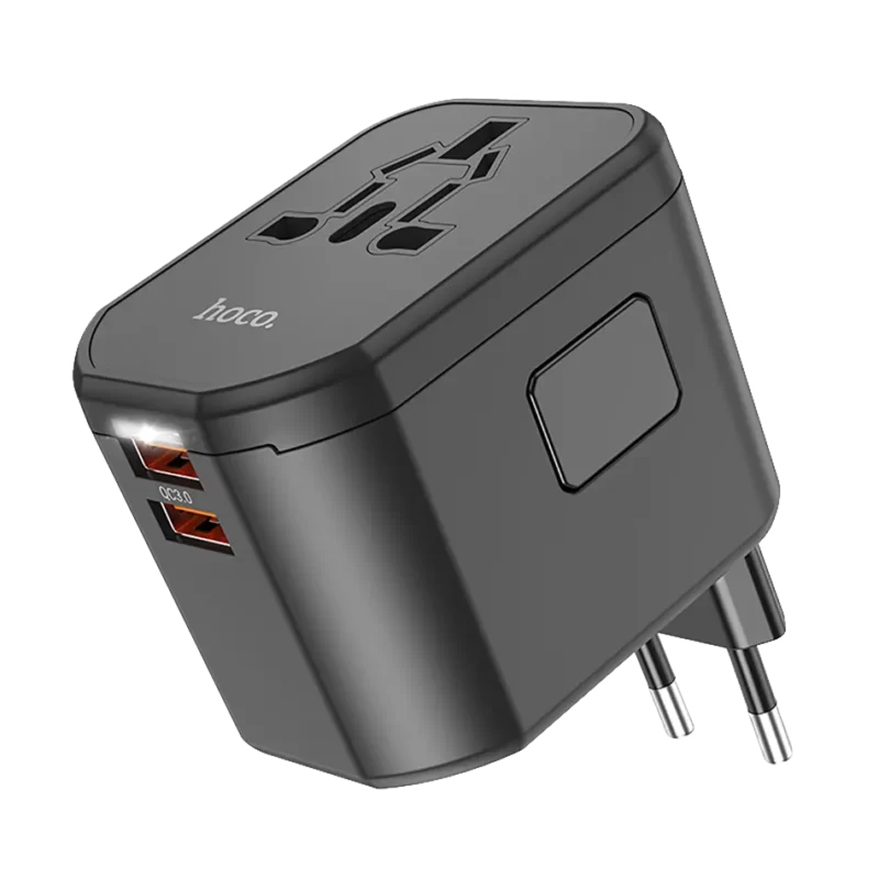 Hoco PD20W Three Ports Fast Universal Travel Conversion Charger DC44