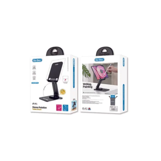 Go Des GD-HD778 Extendable 360 Swivel Metal Tablet Stand
