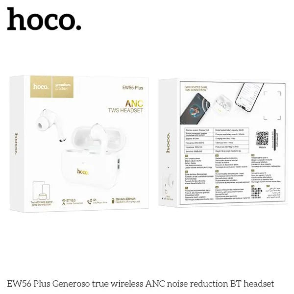 Hoco EW56 Plus ANC True Wireless Earphones