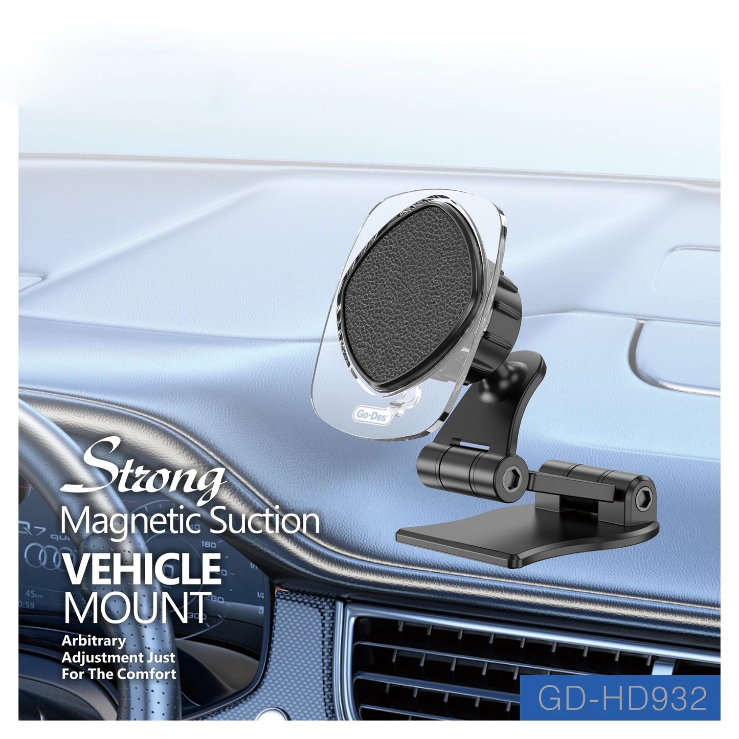 Go-Des GD-HD932 Strong Magnetic Suction