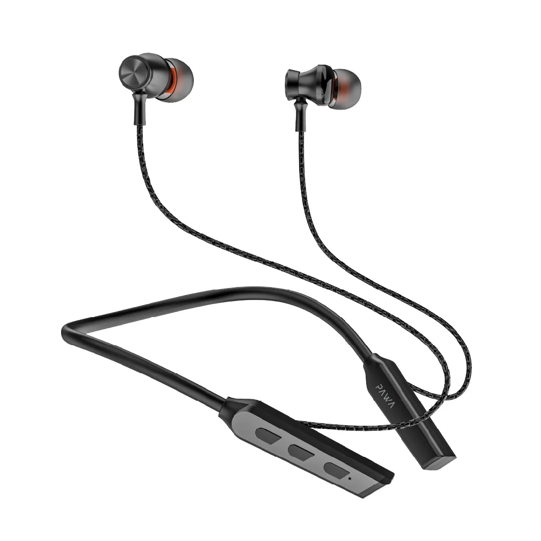 Pawa Claro ENC Neckband with Voice Modulation - Black