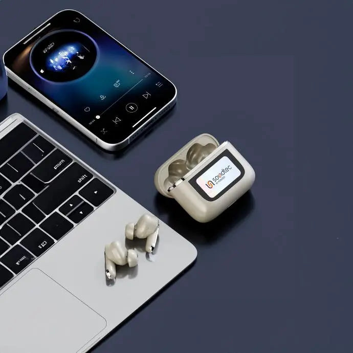 Porodo Soundtec Guide ANC TWS Earbuds with Touch Screen
