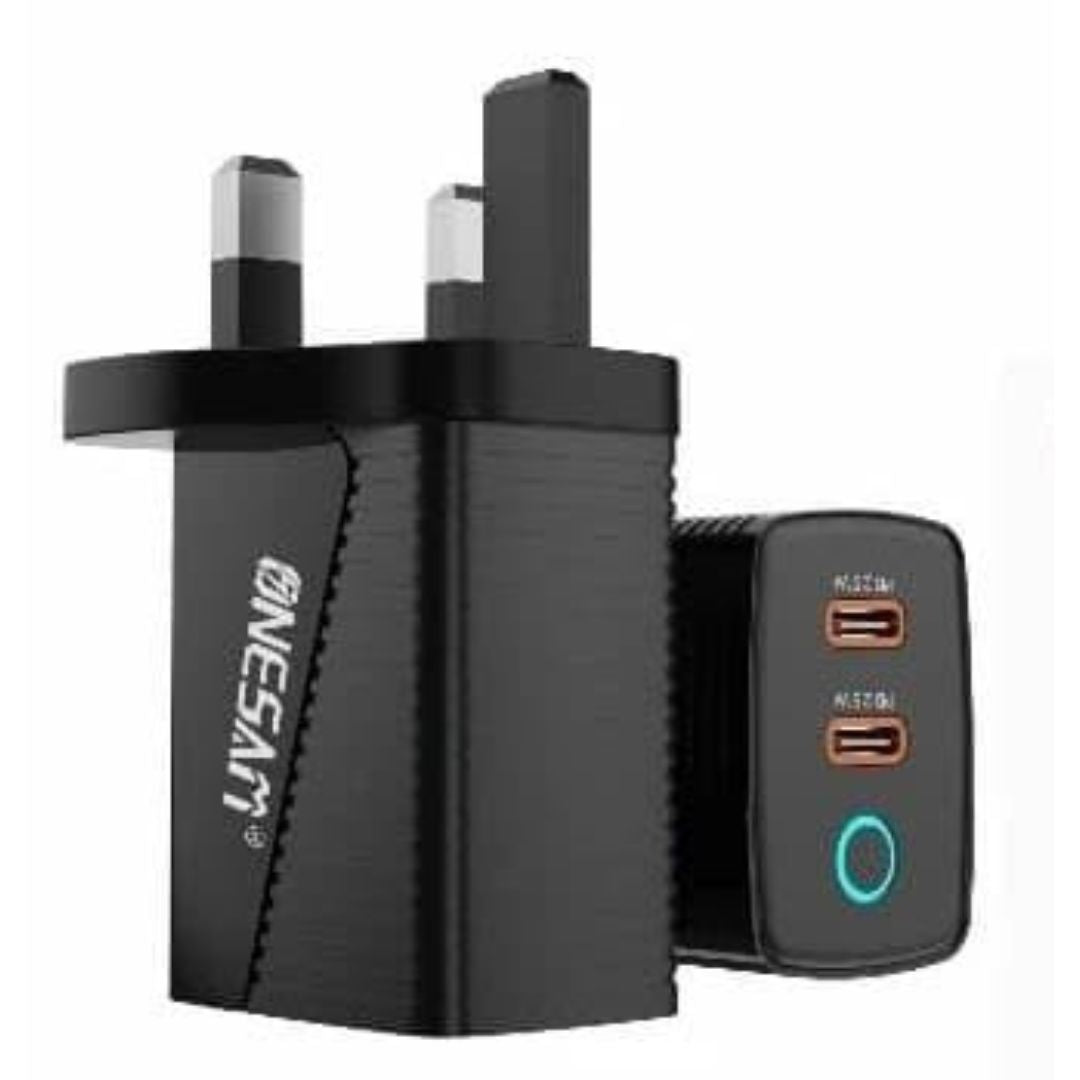 Onesam 50W GaN Dual Type C Super Fast Charger OS-C15