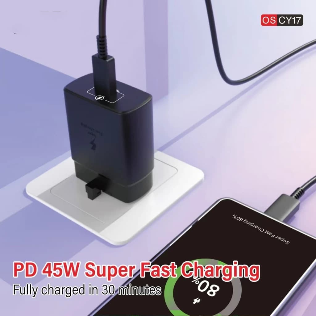 Onesam 45W USB C Power Adapter OS-CY17