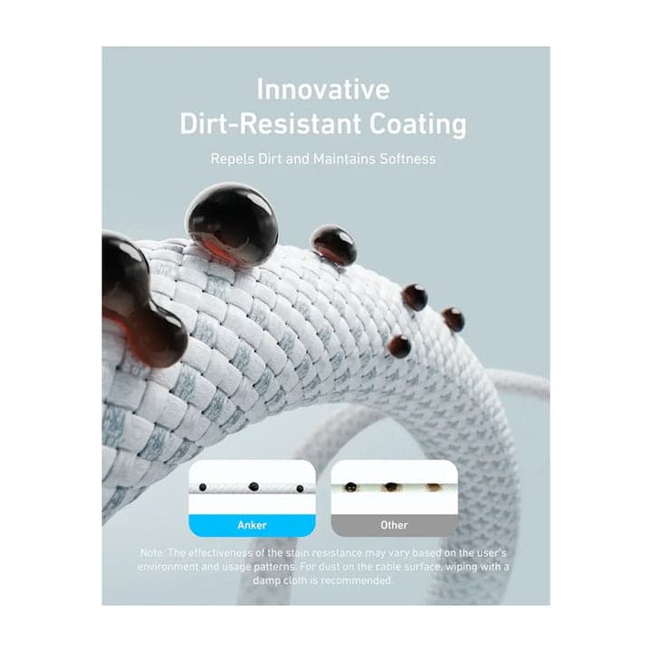 Anker Zolo USB-C to USB-C Cable 240W Braided (1.8m/6ft)