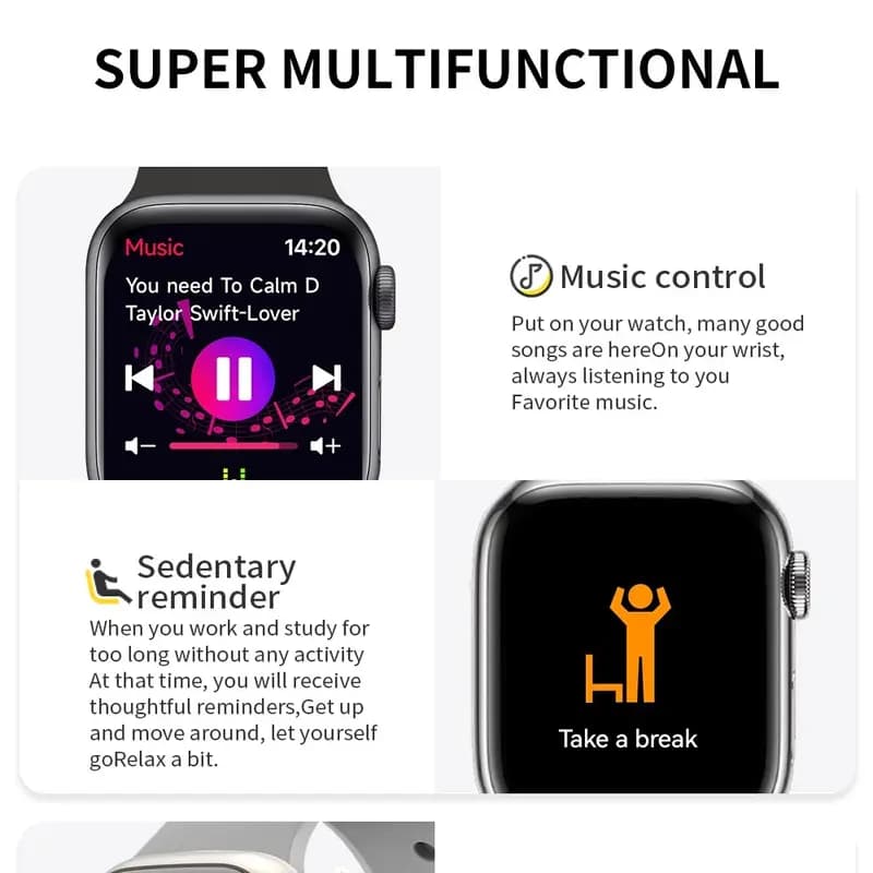 BW11 4G Smartwatch with Sim Slot & Camera