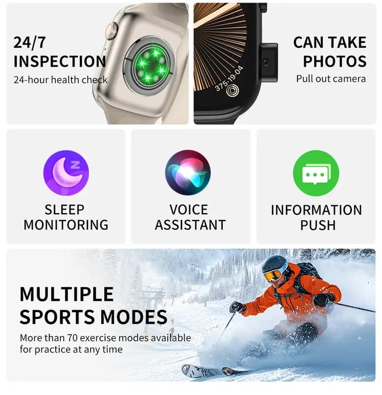 BW11 4G Smartwatch with Sim Slot & Camera