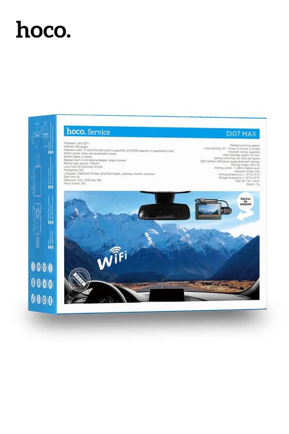 Hoco Car DVR Hoco DI07 Max WIFI version